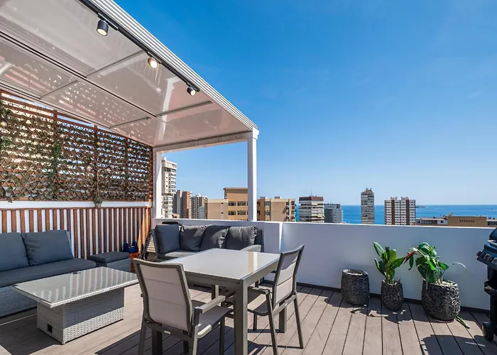 Penthouse Cervantes Sea View Levante Beach Benidorm