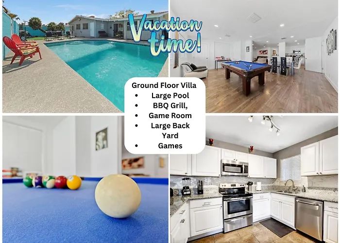 Vegas Getaway Amazing Ground Floor With Pool And Games And Bbq Villa Las Vegas