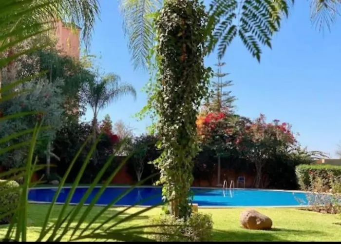 Logement De Luxe Avec Piscine, Hivernage Marrakesh