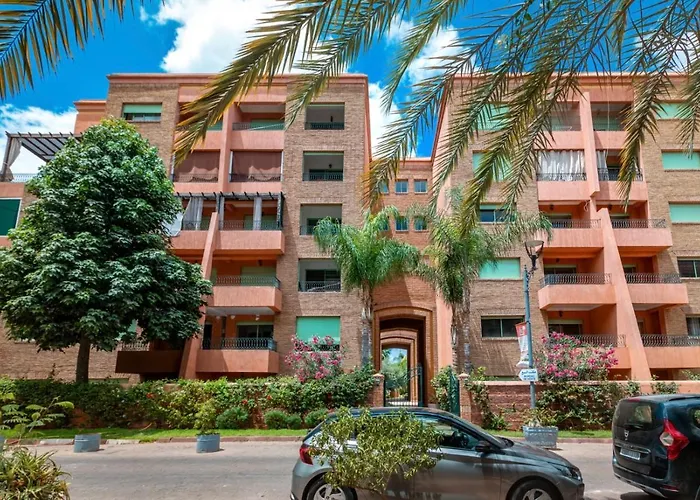 Logement De Luxe Avec Piscine, Hivernage Marrakesh