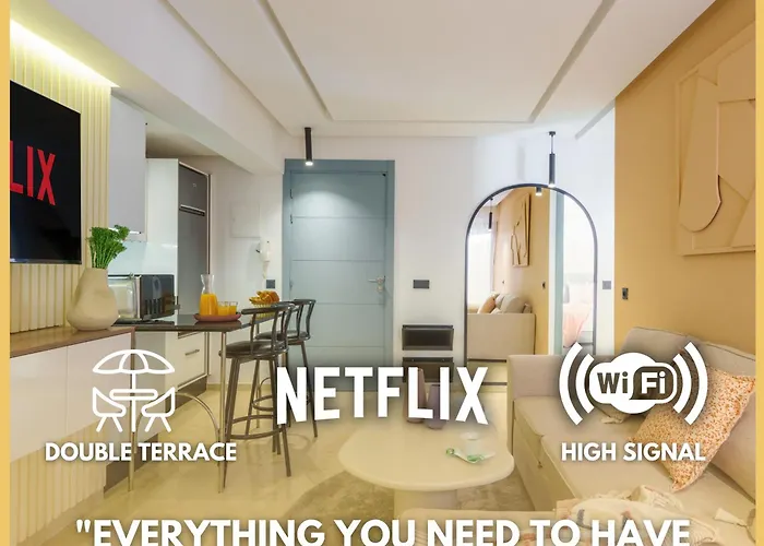 New ! Appartement Darsun - Terrasse - Fibre - Parking By Darlease Marrakesh