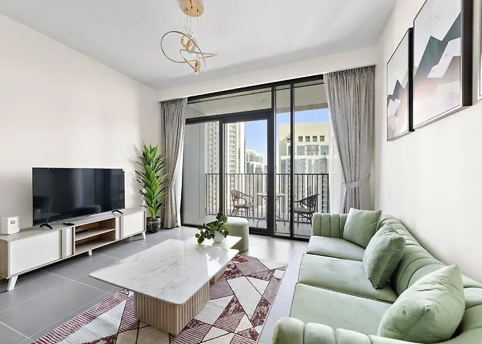 Stylish 1 Bedroom High Floor In Creek Edge Dubai
