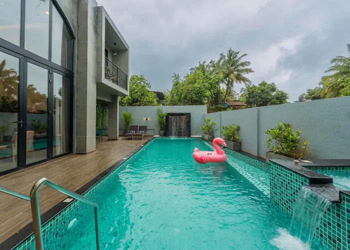 Lindsay Manor Vana 4Bhk Private Pool 1Km Beach Vagator