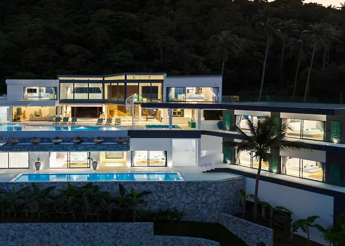 Villa Murano - Luxury With Panoramic Sea Views Ban Bang Po