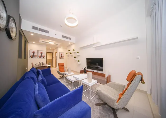 Elegant 2Br View With Rooftop Pool The Bay Dubai