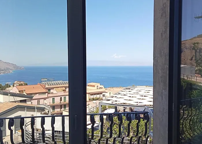 Fm Panoramic House Taormina Center Apartment
