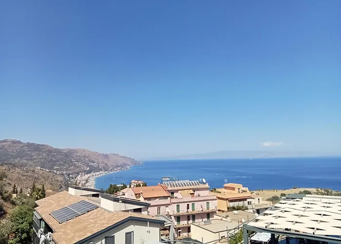 Fm Panoramic House Taormina Center Apartment