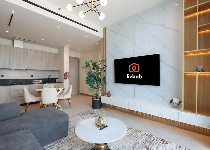 Livbnb - Stay At Signature Livings Penthouse, Jvc Dubai