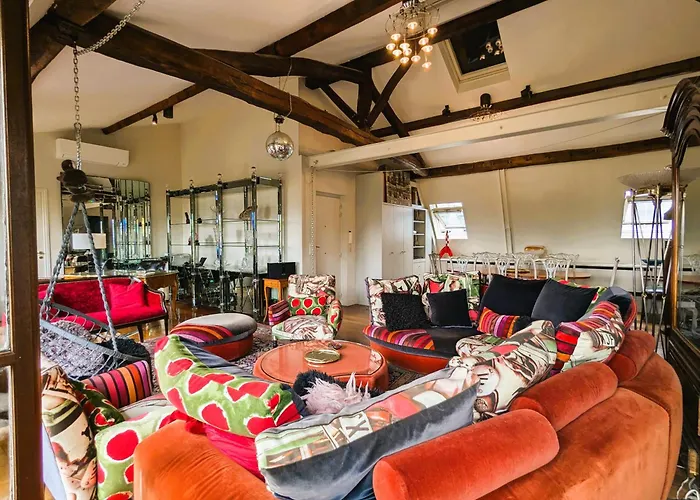 Vaste Loft Avec Vue - Trudaine Apartment Paris
