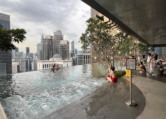 Axon Suites Bukit Bintang Rooftop Swimming Pool Kuala Lumpur