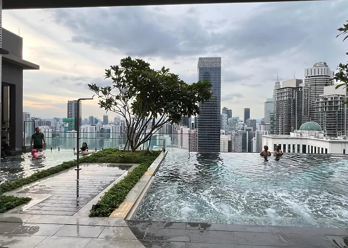 Axon Suites Bukit Bintang Rooftop Swimming Pool Kuala Lumpur