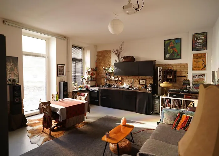 Cozy And Quiet Loft With Private Garden In A Lively Neighbourhood Apartment Berlin