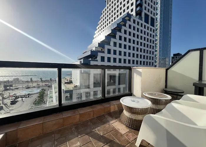 3Bedrooms Suite With Balcony And Shelter Yarkon15 Tel Aviv