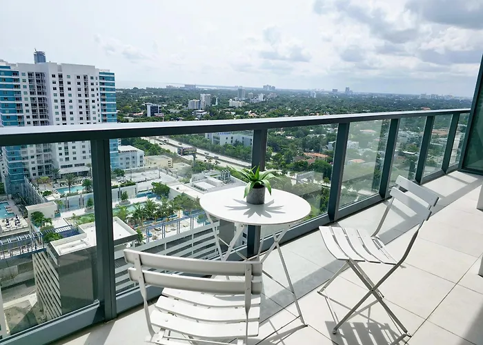 Sleek New Brickell Condo With Free Parking - Cs65 Miami