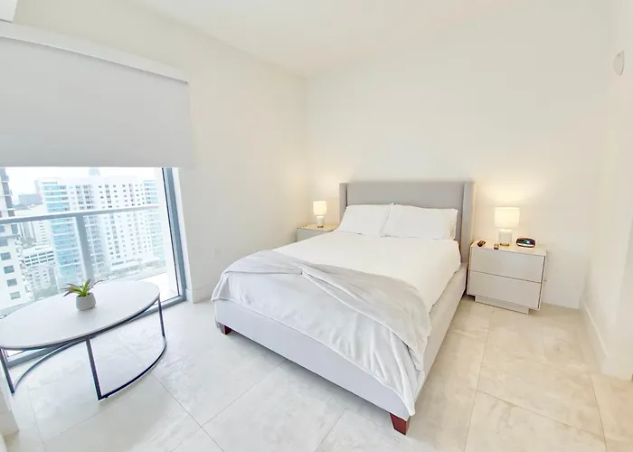 Sleek New Brickell Condo With Free Parking - Cs65 Miami