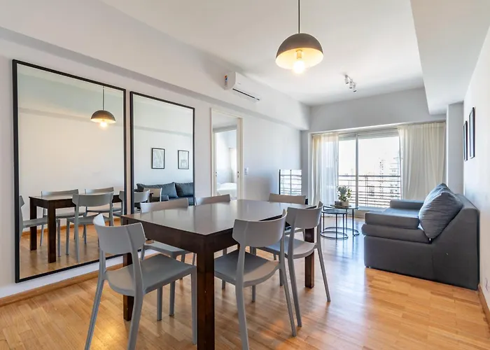 Piso 15 En Belgrano! Amplio 2 Dormitorios Con Vista Buenos Aires