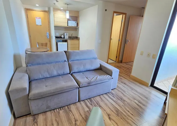 Flat Lets Idea Brasilia Hotel Com Limpeza Diaria Gratis, Ao Lado Da Esplanada Dos Ministerios E Do Estadio Mane Garrincha, Com Wi-Fi, Piscina, Academia, Sauna By Rei Dos Flats