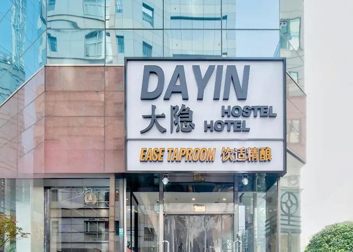 Dayin Youth Hostel - East Nanjing Road & People'S Square & The Bund -Large Social Area -Bar -Cafe -Gym -Free Laundry Luggage Storage -24H Front Desk -English Service Shanghai