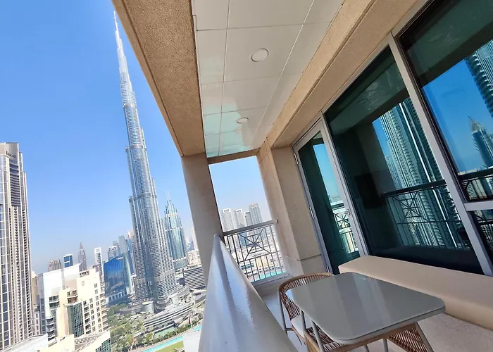 Lux Bnb I 29 Blvd I Burj Khalifa & Fountain Views Dubai