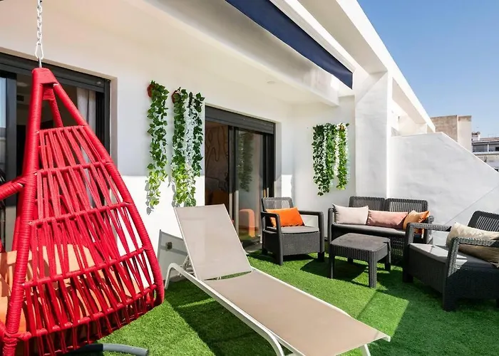 Sunny 2 Bedroom Suite & Terrace - Tgv And Marina Access Tangier