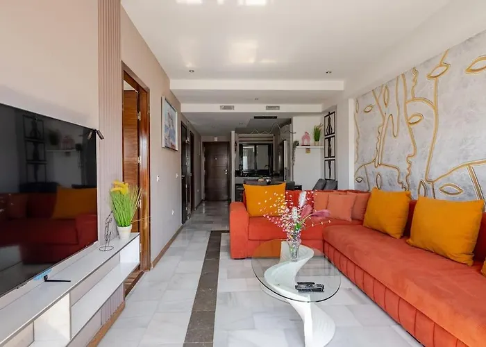 Sunny 2 Bedroom Suite & Terrace - Tgv And Marina Access Tangier