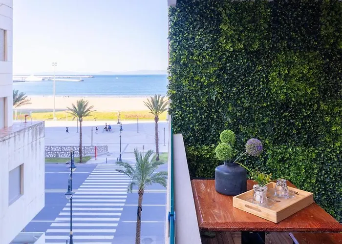 Sky Blue Suite - Terrace & Ocean View 2Br Tangier