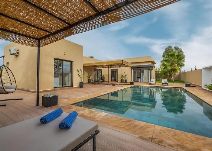 Villa De Plain-Pied Avec Piscine Chauffee A Marrakech Marrakesh