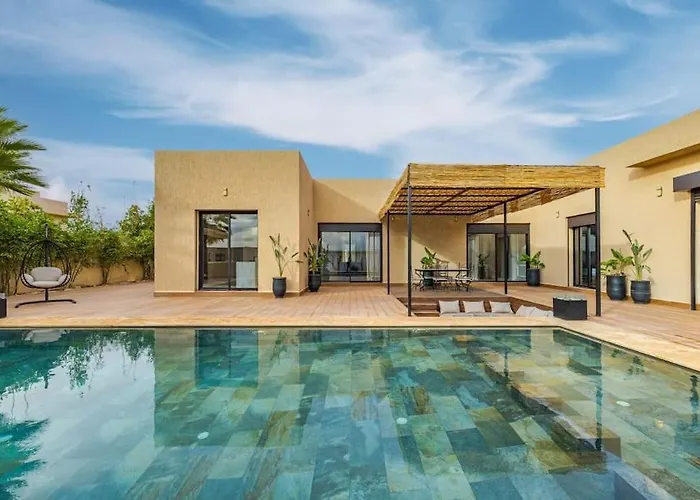 Villa De Plain-Pied Avec Piscine Chauffee A Marrakech Marrakesh