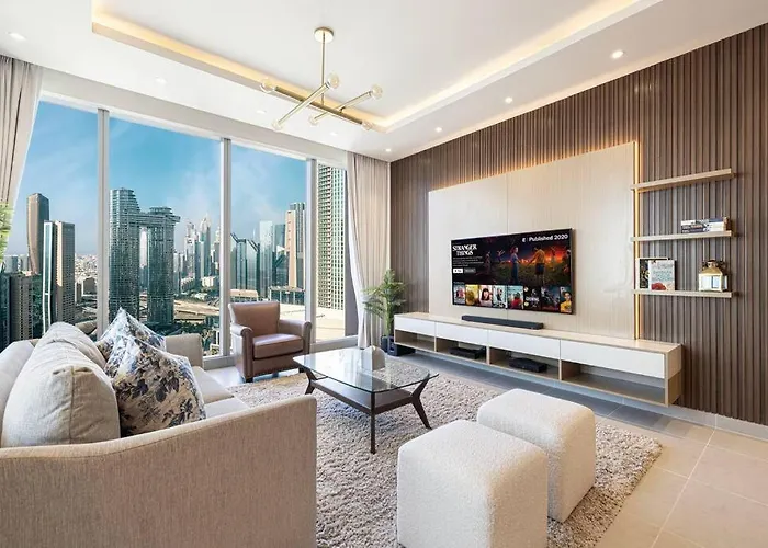 2Bed-400M From Burj Khalifa- Heart Of Dubai Apartment