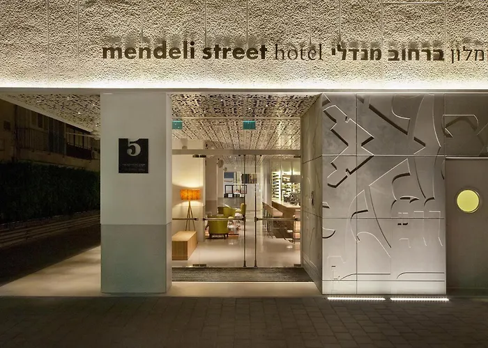 Mendeli Street Hotel By Prima Hotels - 18 Years Plus Tel Aviv