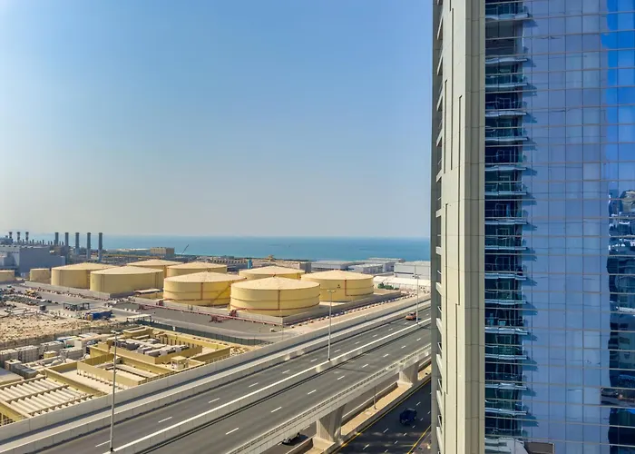 Super Luxury Flat Desing With Sea, Marina And Pool View Apartment Dubai