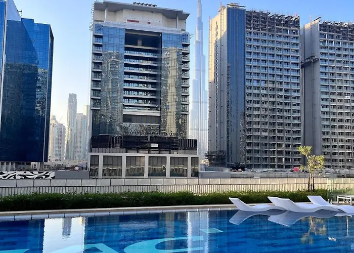 Elegant 2 Bedroom In Business Bay With Burj View Dubai