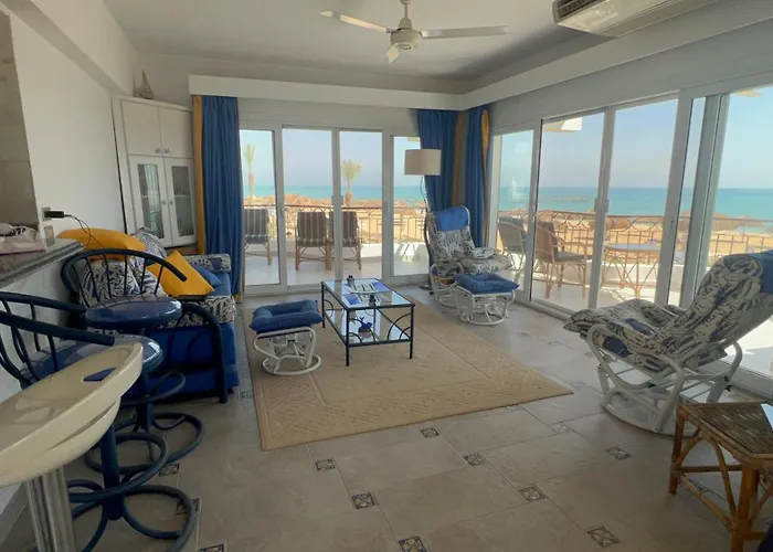 6 Beds Beachfront Red Sea Chalet Gorgeous Viewy2 Ain Sukhna