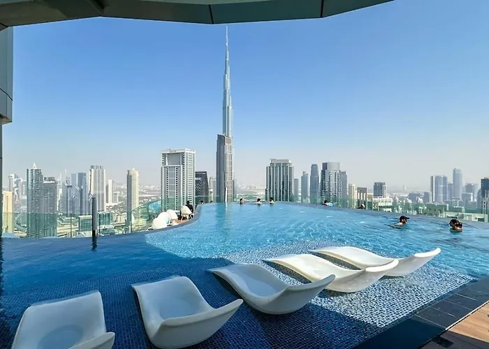 Stunning 2Br With Burj Views Infinity Pool Apartment Dubai