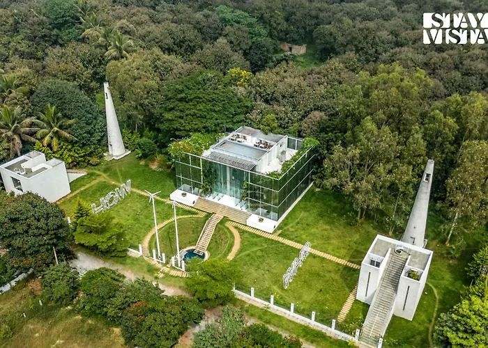The Crystal Hall India'S Only All Glass Villa Bangalore
