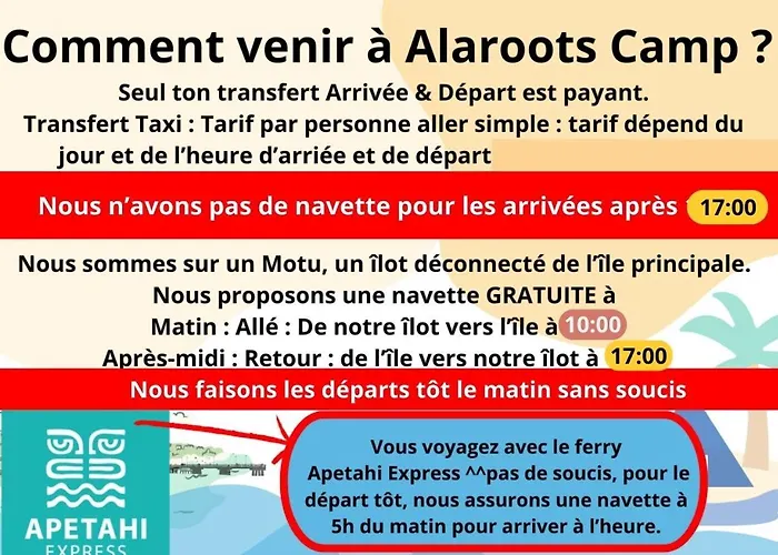 Alaroots Bora Bora Camp Hostel