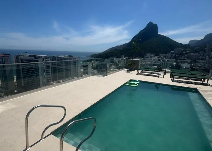 Leblon - Top Flat Leblon, Academia Vista Mar, Sauna E Arrumacao Diaria - True Rio Rio de Janeiro