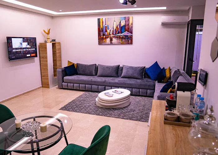 C103- Comfy And Spatious 1 Bedroom Apartment With Breathtaking City View - Belvedere Casablanca