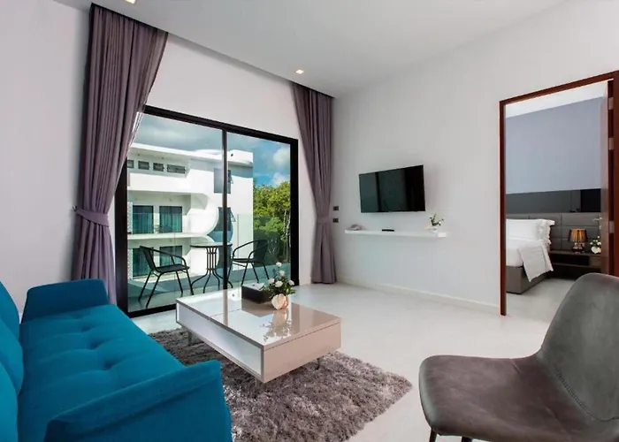 Private Pool View 1Br Apartment In Naiharn Residence Near Beach, Utn D502 Rawai