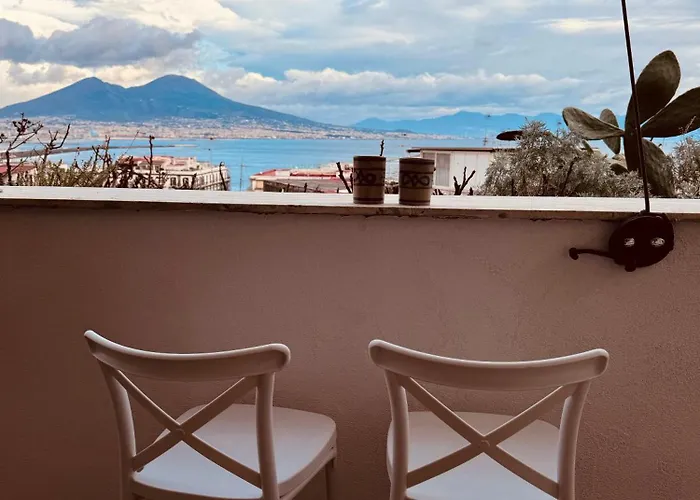 Alma De Templarsf - Stunning Design Home With Sea View And Terrace Naples