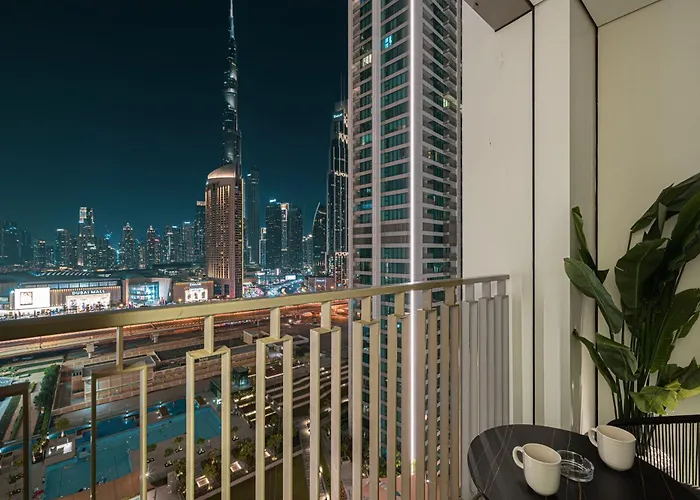 Amazing 2Br Home Burj Khalifa View Steps Walk To Dubaimall
