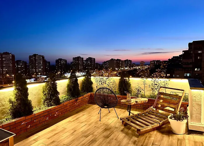 Golden Sunset Terrace Apartment Ana Belgrade