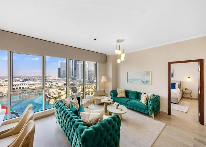 Durrani Homes - Grandiose 5Br Besides Dubai Mall With Burjkhalifa And Fountain View