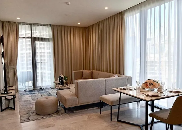 Bespoke Holiday Homes - Luxury 1Br In High Floor With Stunning Canal Views Dubai