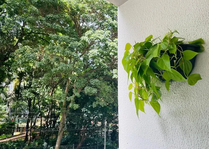 Garden Studio With Terrace Near Metro Mackenzie São Paulo
