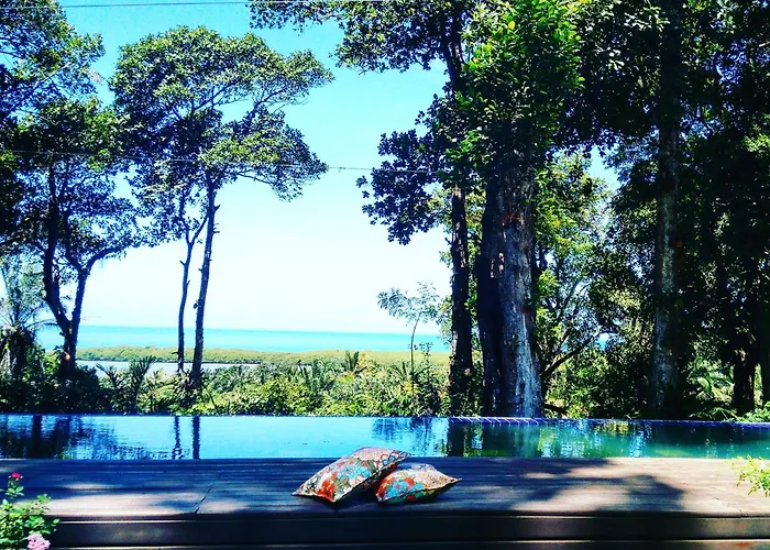 Pousada Boutique Sitio Das Jaqueiras-Vista Rio Mar Santo André