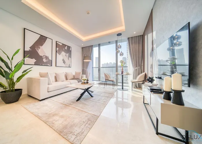Exclusive Offer Cozy Stay With Burj Khalifa Views By Deluxe Holiday Homes Dubai