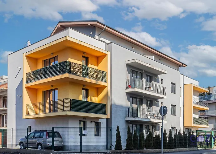 Deluxe 2 Bedrooms Apartment With Terrace - Coresi Mall Brasov