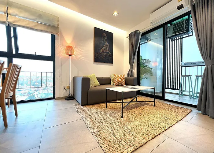 River View 1 Bedroom And Study Unit Phnom Penh