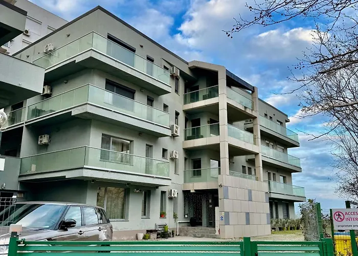 Aqua Vista Aruba Mamaia Apartament Vedere Frontala La Mare - Parcare Privata
